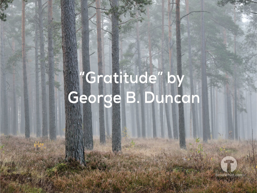 Gratitude-